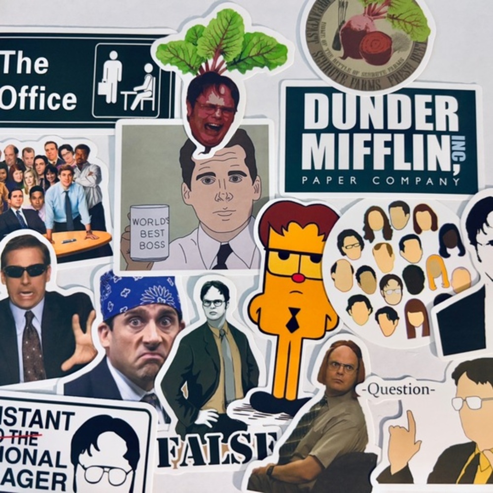 The Office 15 pcs Sticker Set, NWT, No Repeats